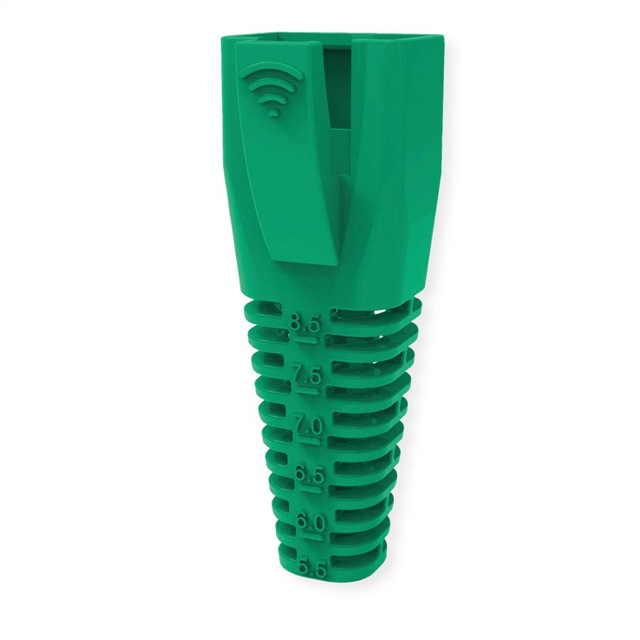 ROLINE Embout anti-pliage, pour RJ-45, 10 pièces, vert