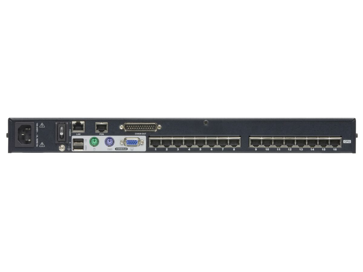 ATEN KH1516Ai Switch KVM Over-IP, VGA, PS/2-USB over Cat 5, 16 ports