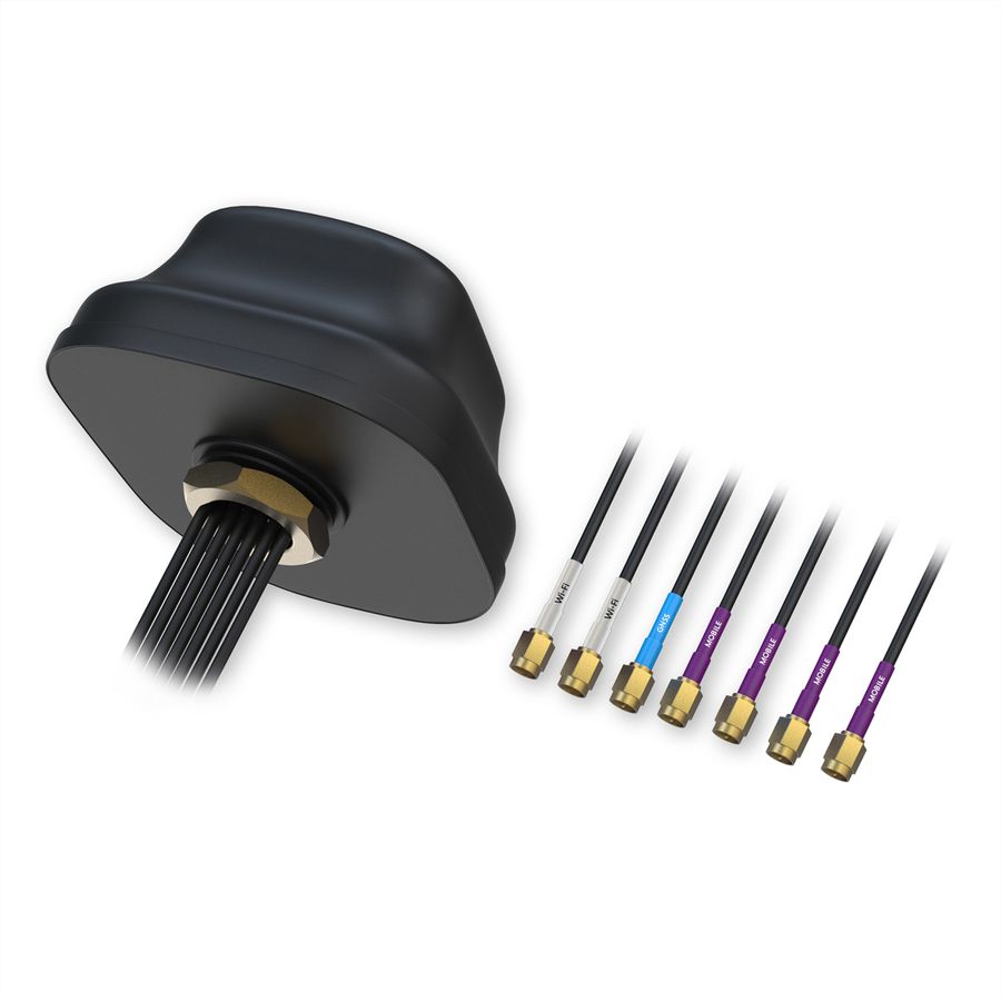TELTONIKA PR1KC640 Antenne de toit, 5G COMBO MIMO MOBIL/GNSS/WIFI SMA