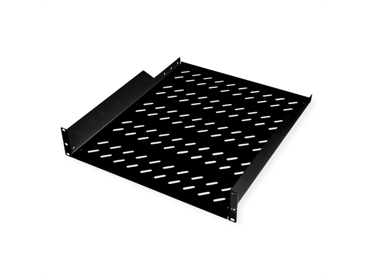 ROLINE 19" Etagère 2U 550P, 25kg de charge noir