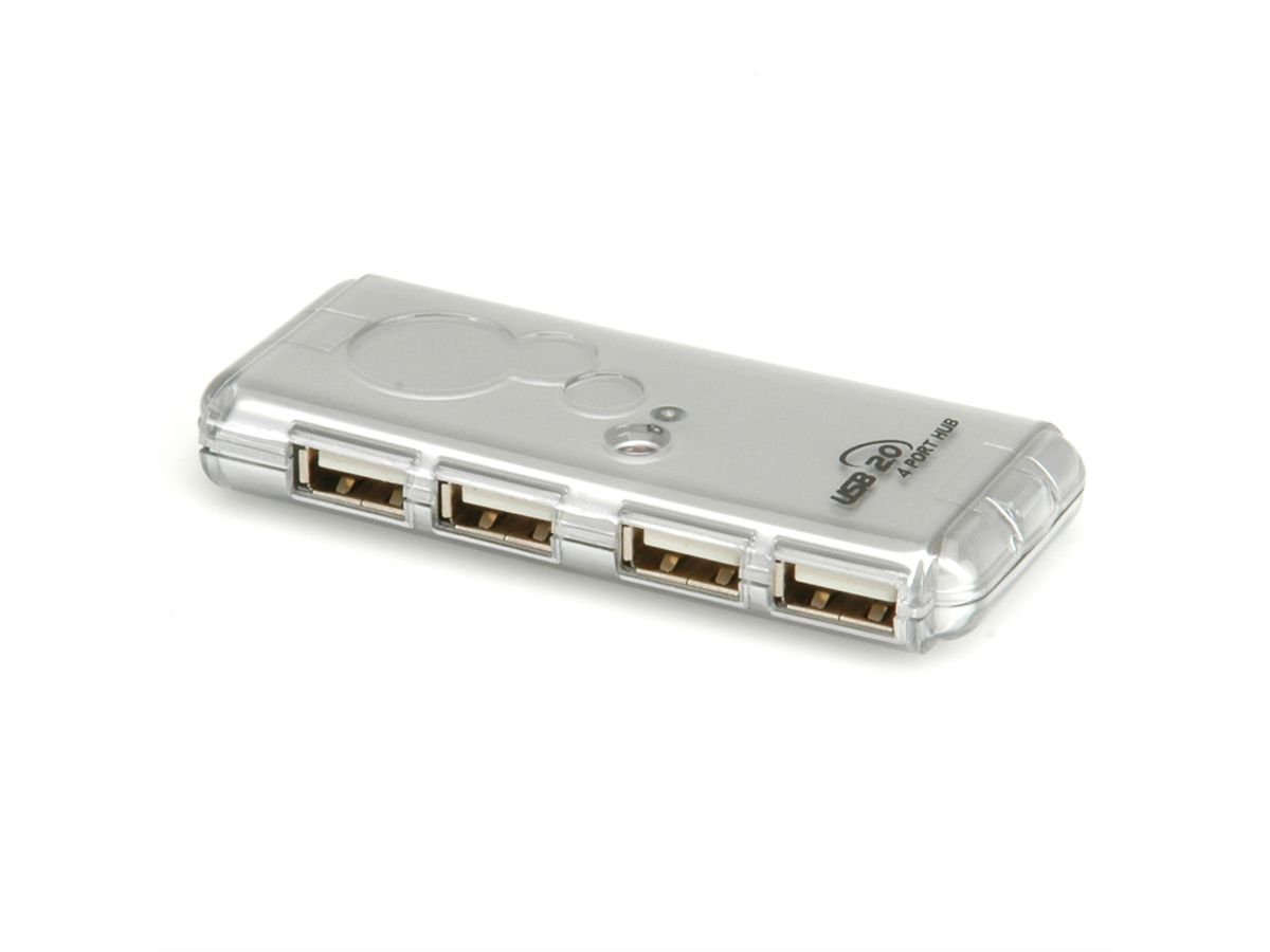 VALUE Hub USB 2.0 pour portables, 4 ports, sans adaptateur