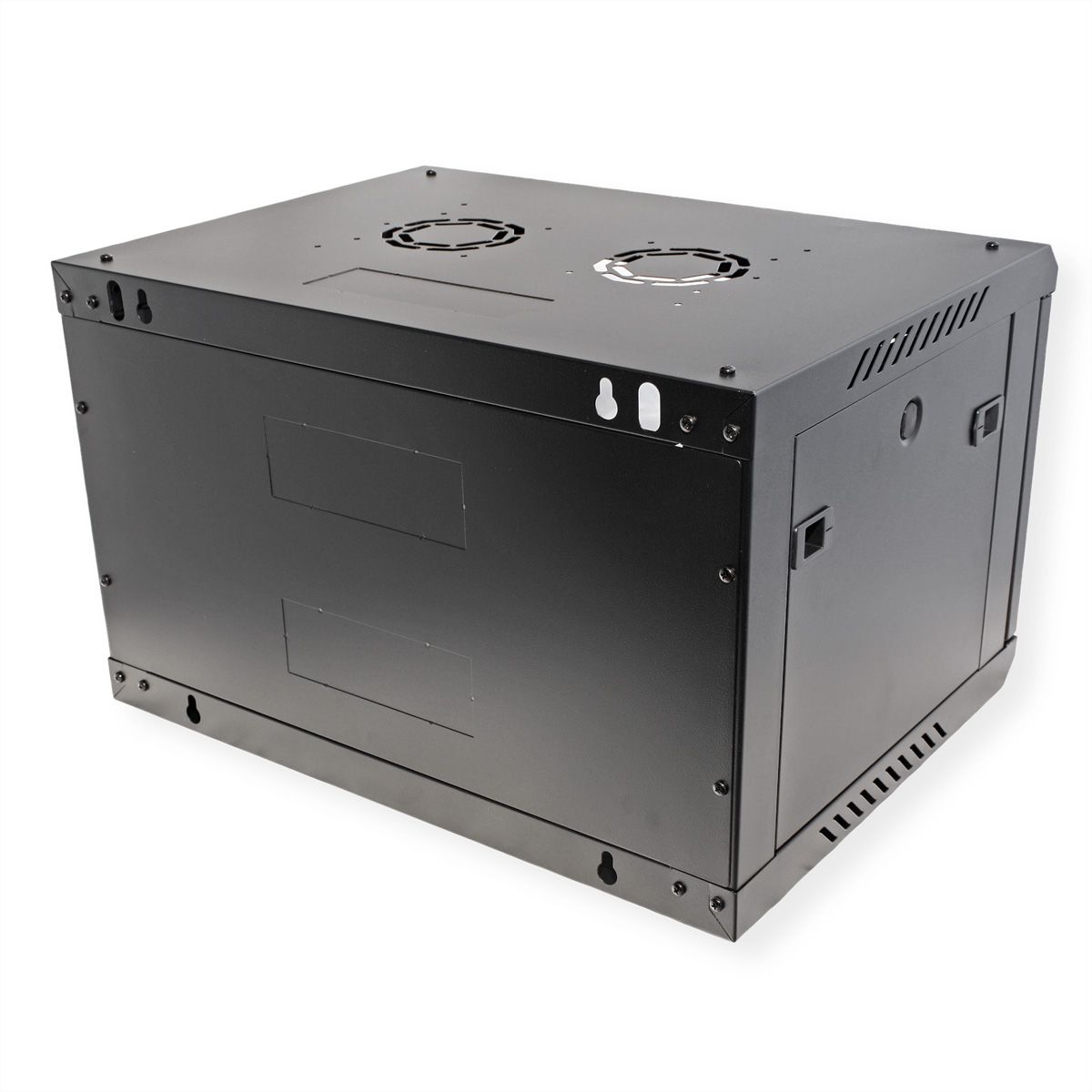 ROLINE 19" Boîtier mural Basic Plus 6U, 600x450 LxP noir