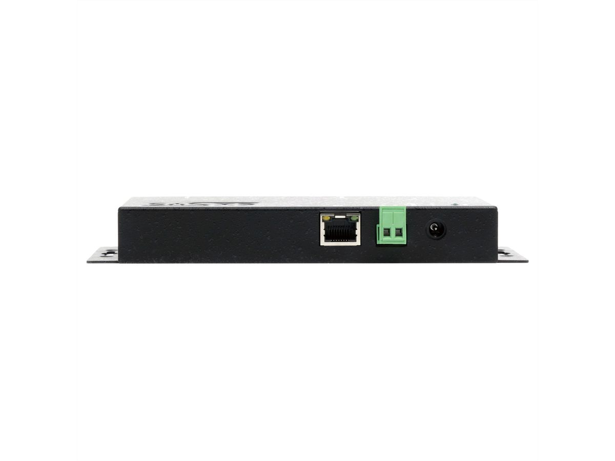 EXSYS EX-6122-2PoE Ethernet vers 2x RS-232/422/485 PoE avec connecteur 9 broches, avec logiciel Virtual Com