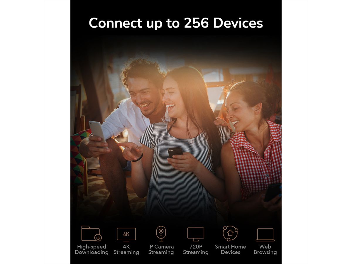 CUDY WR3000 AX3000 Routeur WiFi 6 Mesh, Gigabit