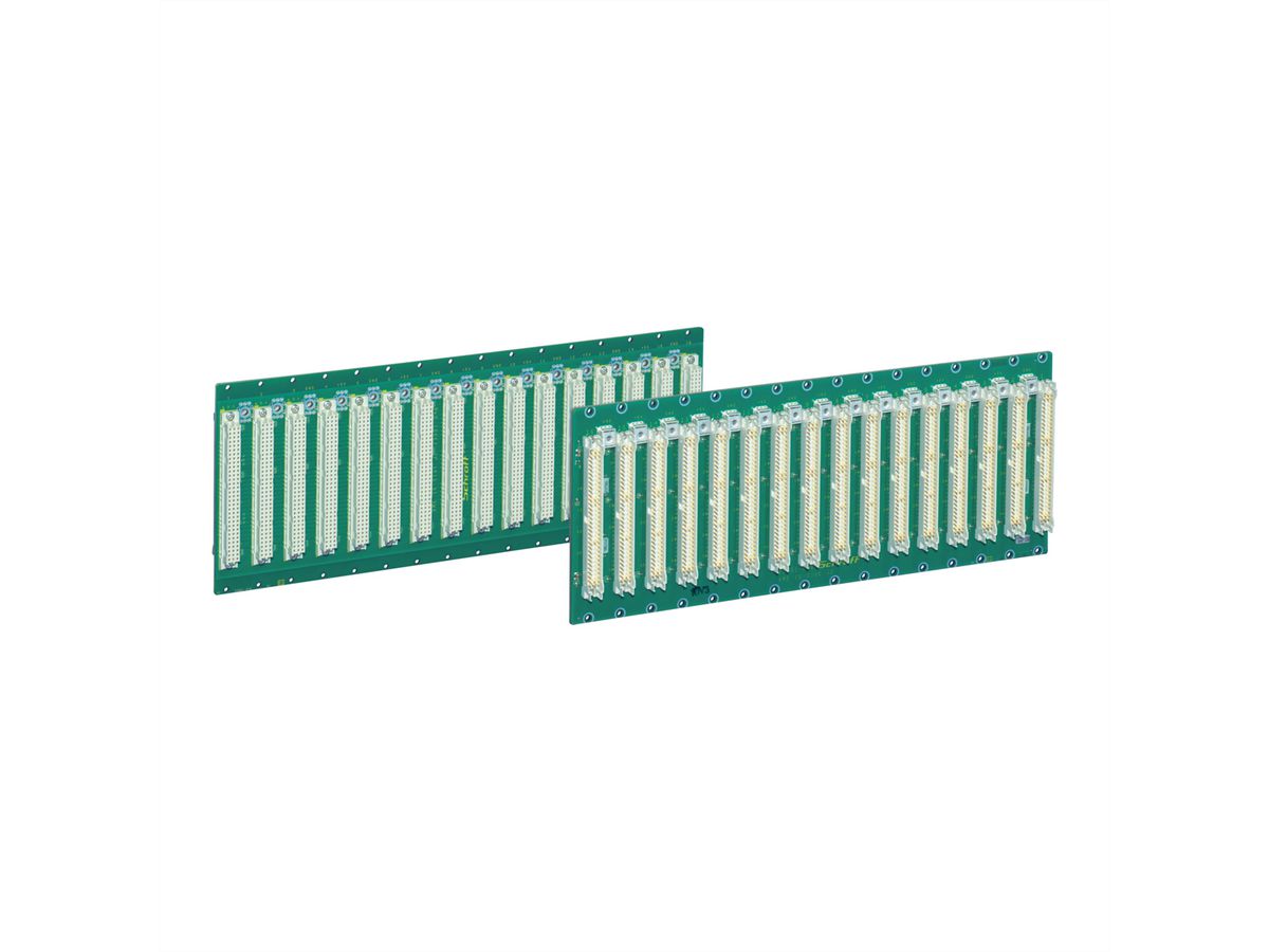 Carte-mère VMEbus J2 SCHROFF 3 U, 3 slots