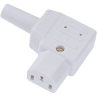 BACHMANN Prise appareil froid 790 70°C, gris, blanc