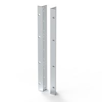 SCHROFF EuropacPRO 19" Support pour joint textile, Type F, 9 U
