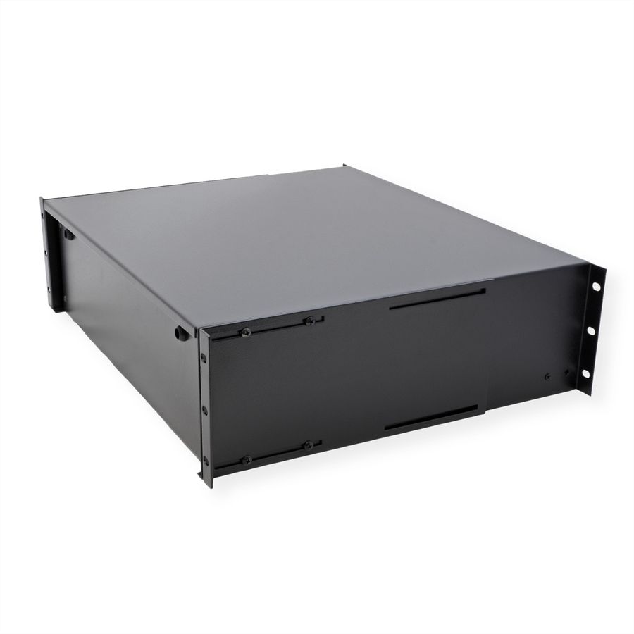 ROLINE 19" Tiroir pour clavier 3U, 400P verrouillable noir