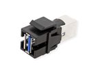BACHMANN Keystone USB 3.0 Coupleur A/B femelle-femelle noir
