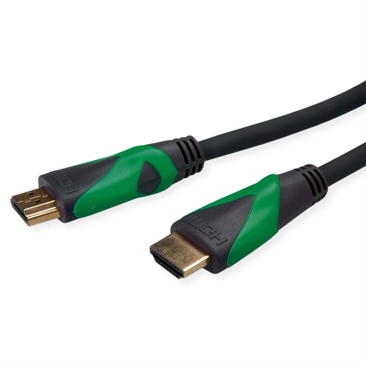 ROLINE GREEN ATC Câble HDMI avec Ethernet Ultra HD 8K, M/M, noir, 2 m