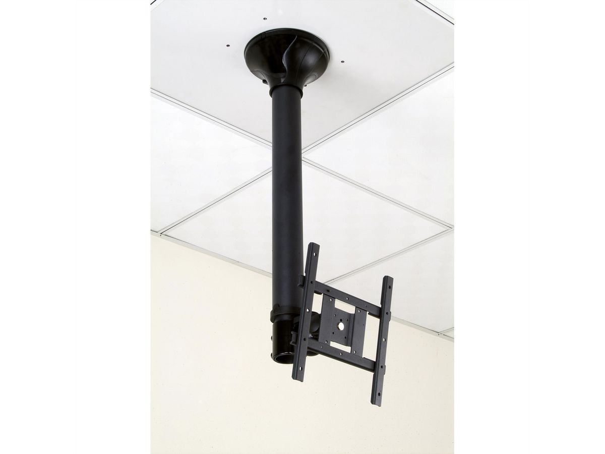 VALUE Bras pour écran LCD, montage au plafond, 3 axes, jusqu'à 20 kg