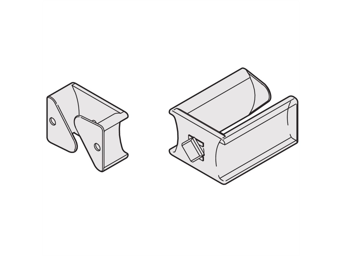 SCHROFF LAN Case Cable Ducting for Fibre Optic Small Case (en anglais)