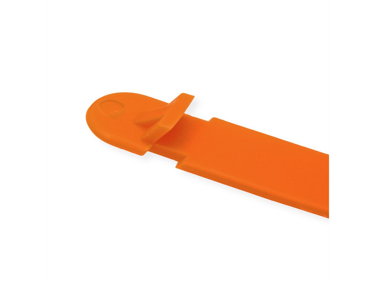 BACHMANN Aide au portage de câble, PVC, orange