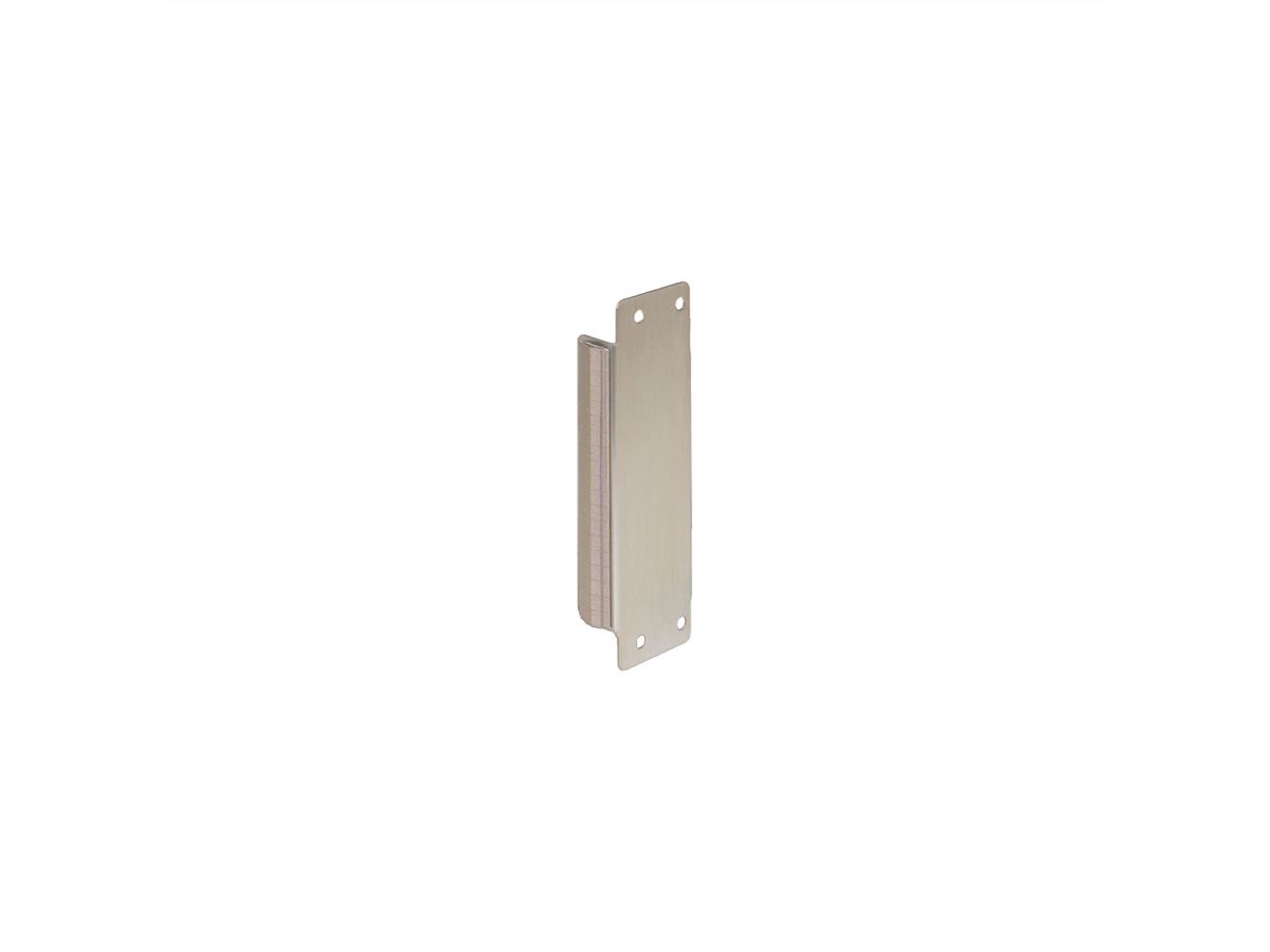 SCHROFF MicroTCA.4 Face avant, simple, 2 F, 0.6 mm.inox.