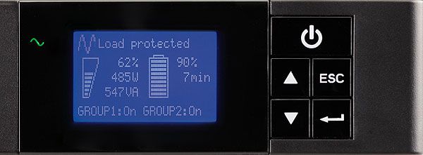 EATON 5P850iR Rack, 1UH