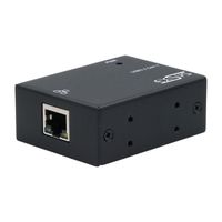 EXSYS EX-13021HMV USB 3.2 type B vers Ethernet 1 Gigabit, kit rail DIN inclus