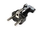 BACHMANN Fiche en caoutchouc plein, IP44, noire