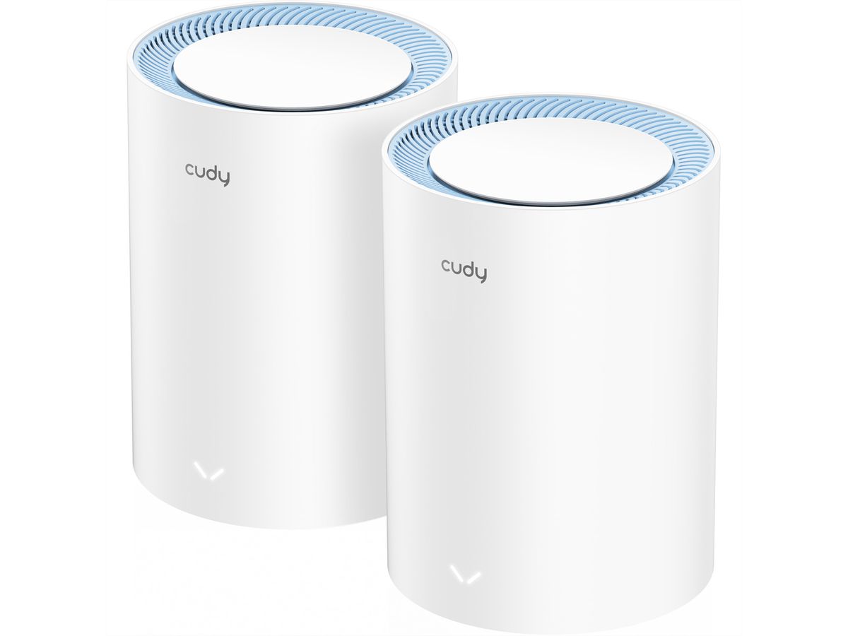 CUDY M1200 AC1200 WiFi Mesh, Pack de 2