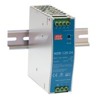 MEAN WELL DR-120-24 Alimentation industrielle DIN 120W 24V DC