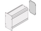 Panneau arrière de l'unité enfichable de type cadre SCHROFF, lisse, 6 U, 28 HP