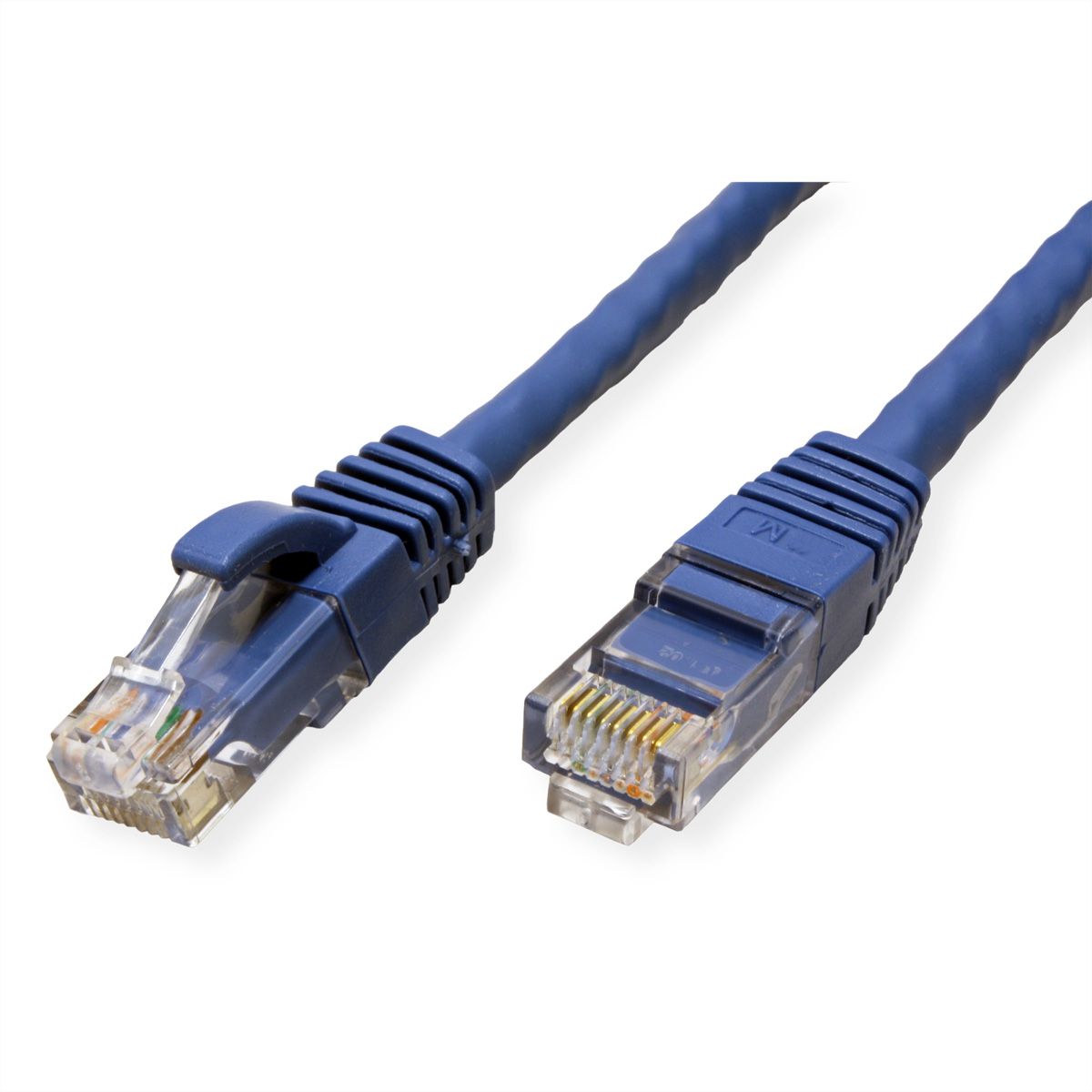Cordon VALUE Cat.6A (Classe EA) / 10 Gigabit UTP, bleu, 2 m