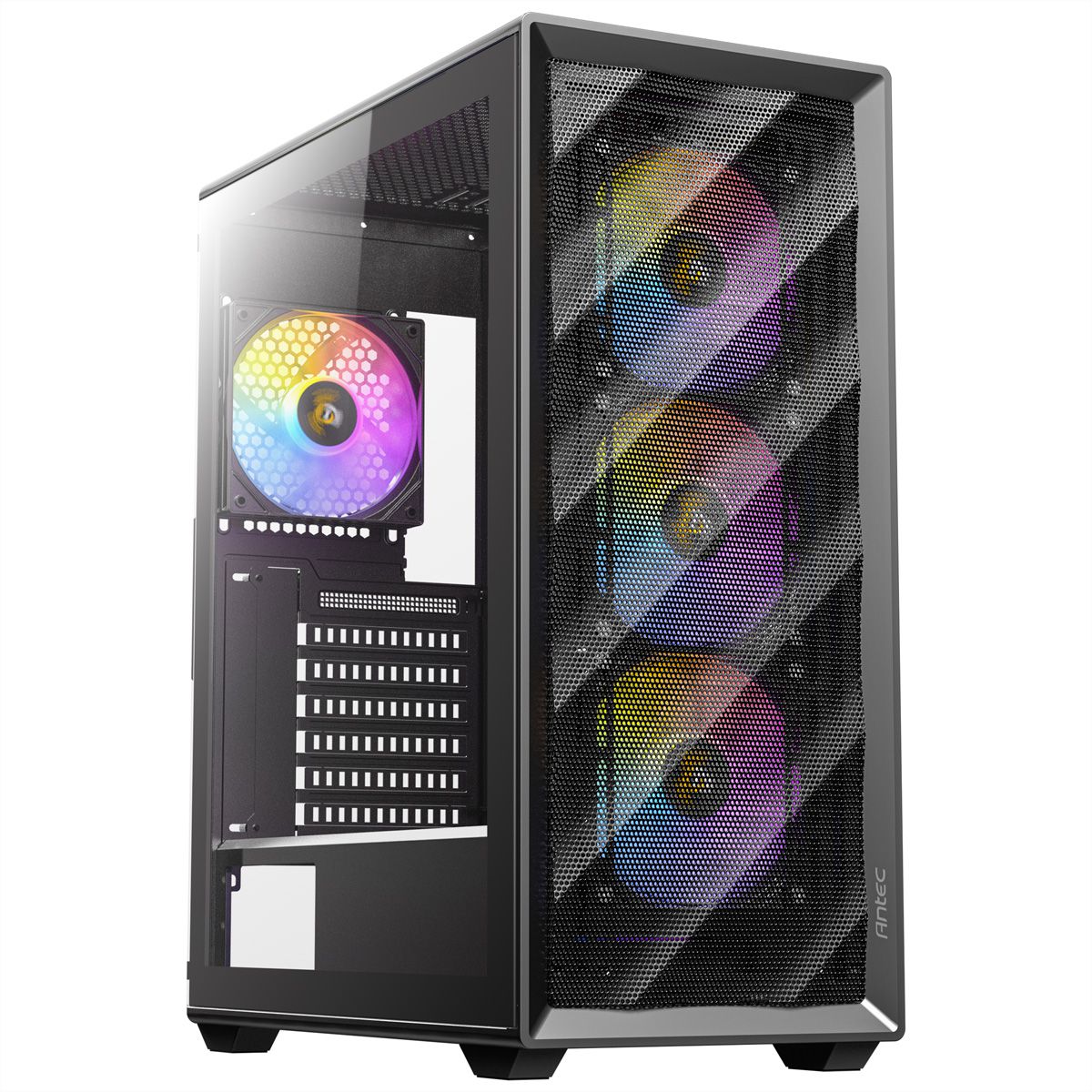 ANTEC AX85 ARGB Boîtier PC Midi Tower Gaming ATX, noir