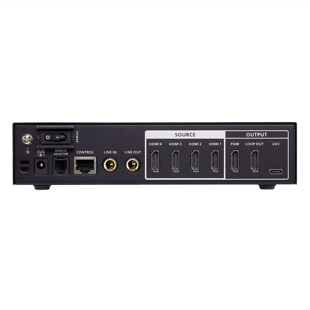 ATEN UC3430 CAMLIVE™ PRO 4K Commutateur vidéo HDMI vers USB, 4 entrées