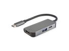 VALUE Adaptateur USB Type C - HDMI + USB 3.2 Gen 1 A + Type C (Power Delivery)