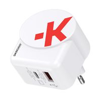 SKROSS Chargeur USB Euro A/C 65PD avec câble USB-C