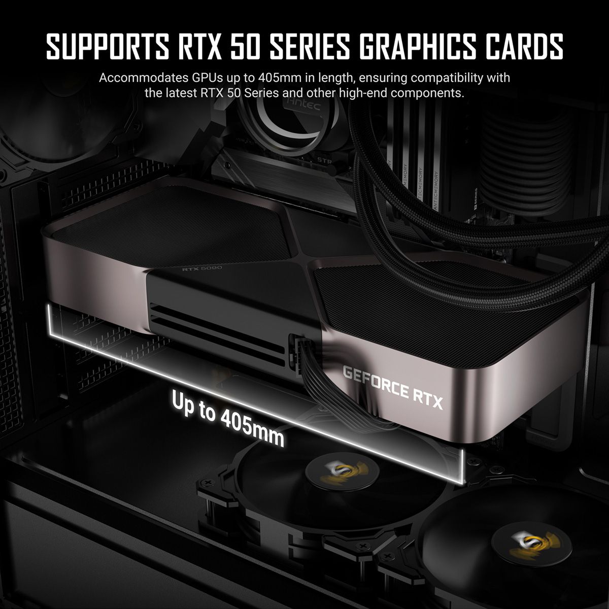ANTEC Performance P7S Boîtiers PC Mid Tower, ATX, M-ATX et ITX, argent