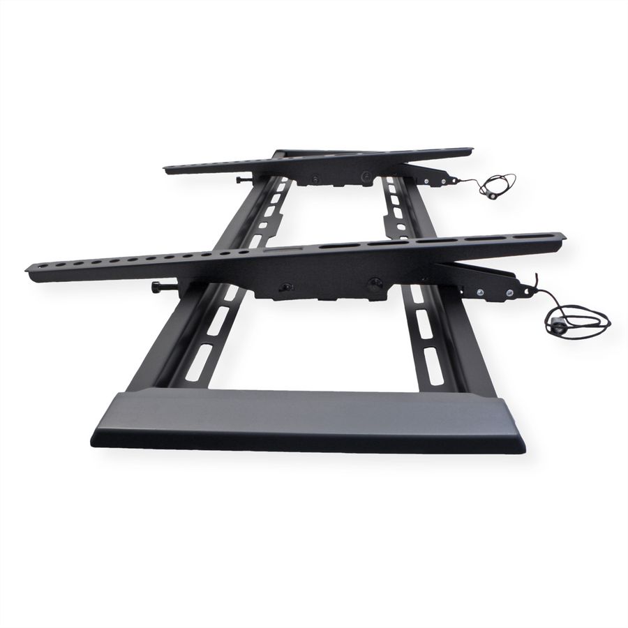 VALUE Support mural TV, distance murale de 47 mm, inclinable, <228,6cm/90", <75kg