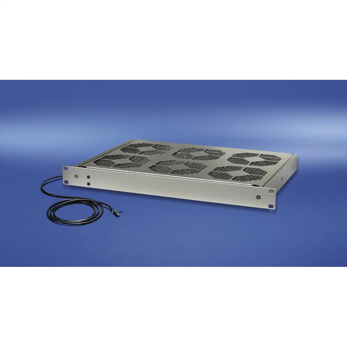 Unité de ventilation 19'' SCHROFF, 1 U, Contrôle et surveillance de la vitesse, 6 ventilateurs, 24 VDC