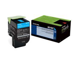 Lexmark 802SC Original Cyan 1 pièce(s)