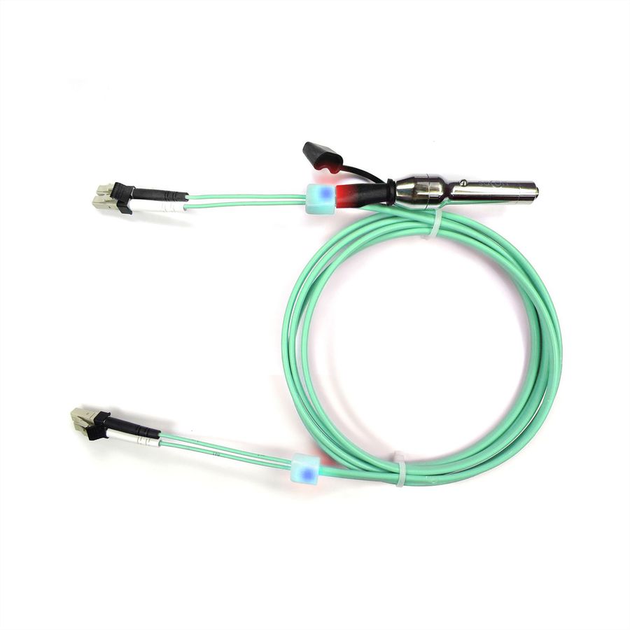 EasyLan Câble FO duplex 50/125µm OM3, LC/LC, turquoise, 5 m