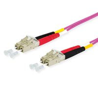 METZ CONNECT OpDAT Cordon de brassage LC-D/LC-D OM4, 1 m