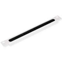 ROLINE 10" Passe-câbles, Avec brosse 0,5U gris