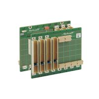 Carte-mère CPCI PlusIO SCHROFF, 3 U, 4 + 4 slots