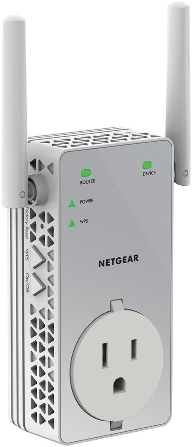 Netgear AC750 Network transmitter Gris