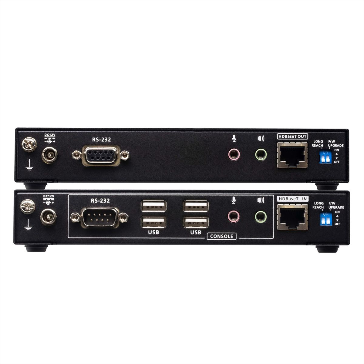 ATEN CE824 Extension KVM USB HDMI Double affichage HDBaseT™ 2.0, 4K@100m pour Vue unique
