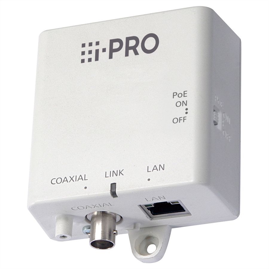 I-PRO WJ-PC200E Convertisseur, Coaxial - LAN