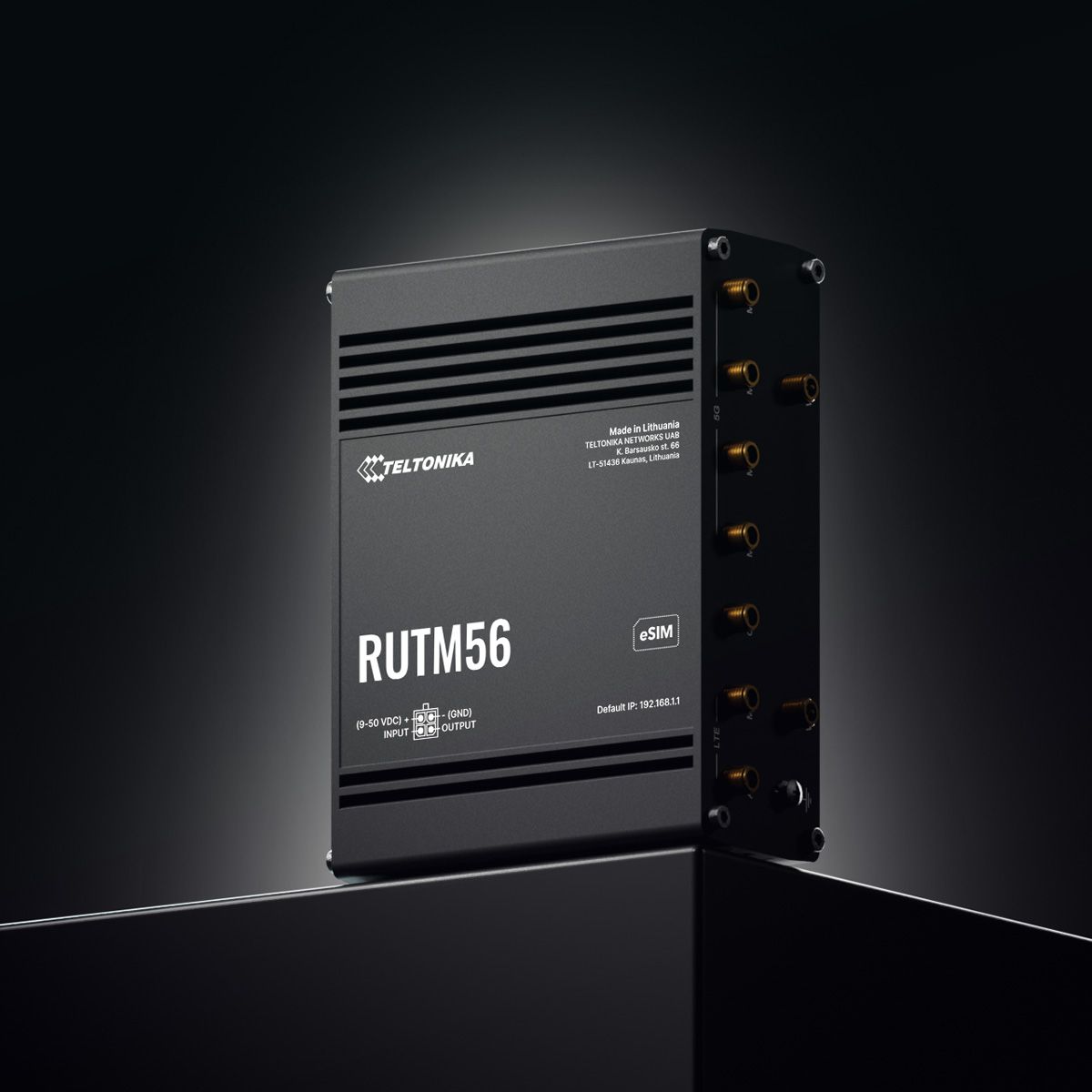 TELTONIKA Routeur RUTM56 avec modem 5G et 4G Cat 4