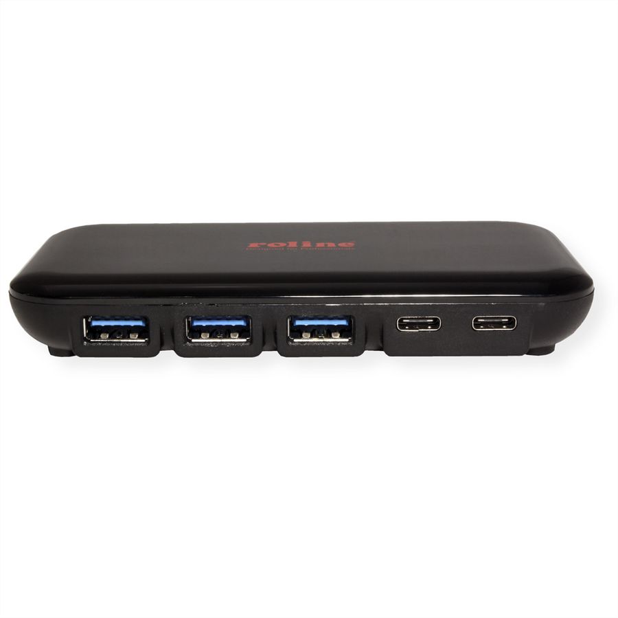 ROLINE Hub USB 3.2 Gen 2, 7 ports, (3x type C + 4x type A)