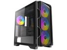 ANTEC AX-1000 ARGB Boîtier PC Gaming E-ATX, ATX, Micro-ATX, ITX Mid Tower, noir