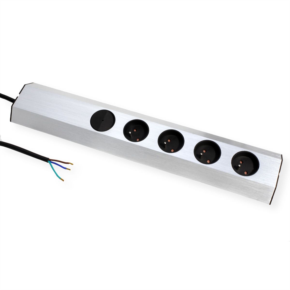 BACHMANN CASIA 4xUTE 1xinterrupteur 2,0m CEE7/7