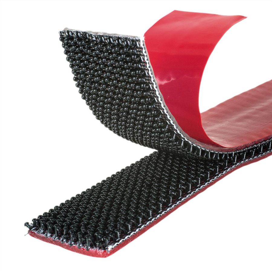 VELCRO® Alfa-Lok® Fixation 1m bande crochets 25mm noir