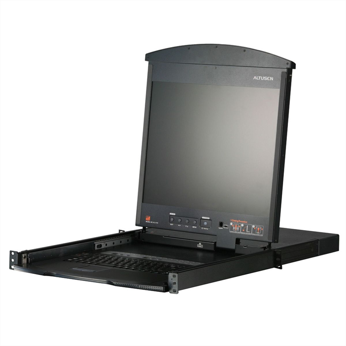 ATEN KL1516AN Commutateur KVM LCD à 16 ports, US-Layout