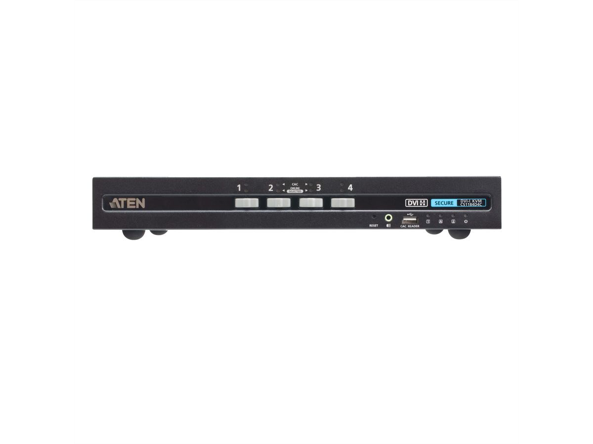 ATEN CS1188D4C Commutateur KVM sécurisé DVI 8 ports USB avec CAC