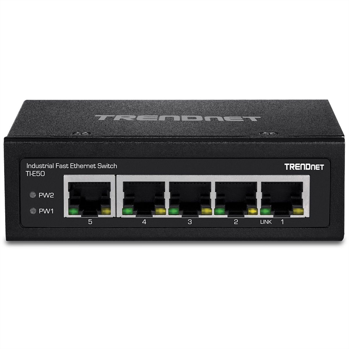TRENDnet TI-E50 Switch industriel Fast Ethernet rail DIN 5 ports