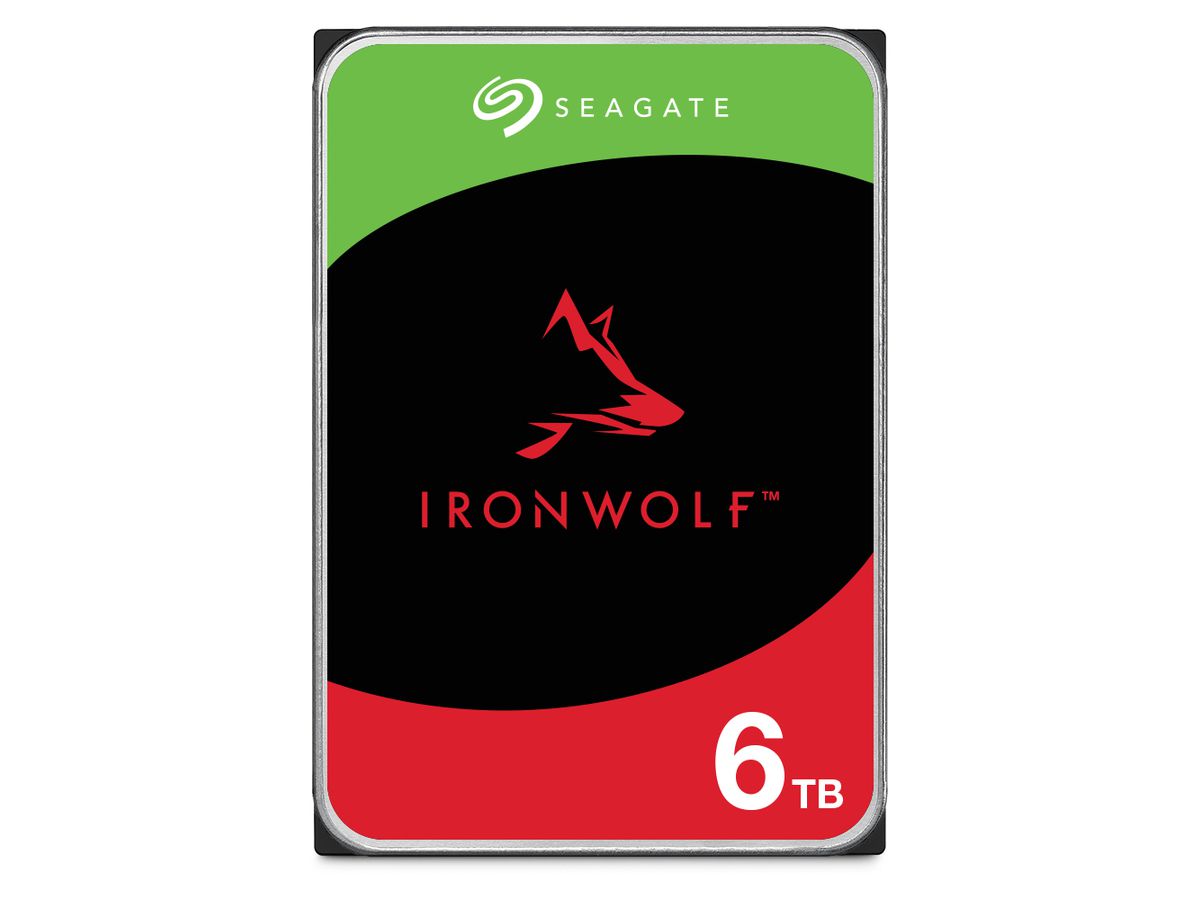 Seagate IronWolf ST6000VN006 disque dur 6 To 5400 tr/min 256 Mo 3.5" Série ATA III