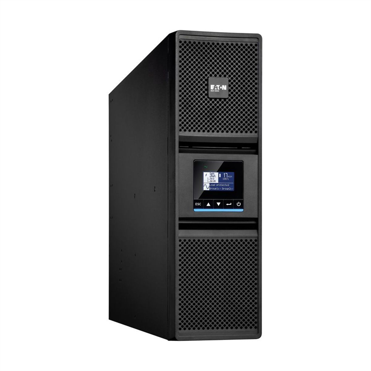 Eaton 9SX 6000i RT3U G2 avec kit RM (9RK) / Technologie: Online Double conversion